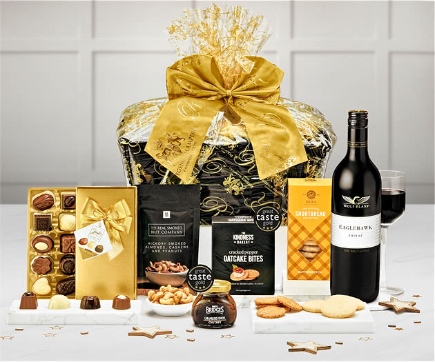 Alton Hamper With Red Wine